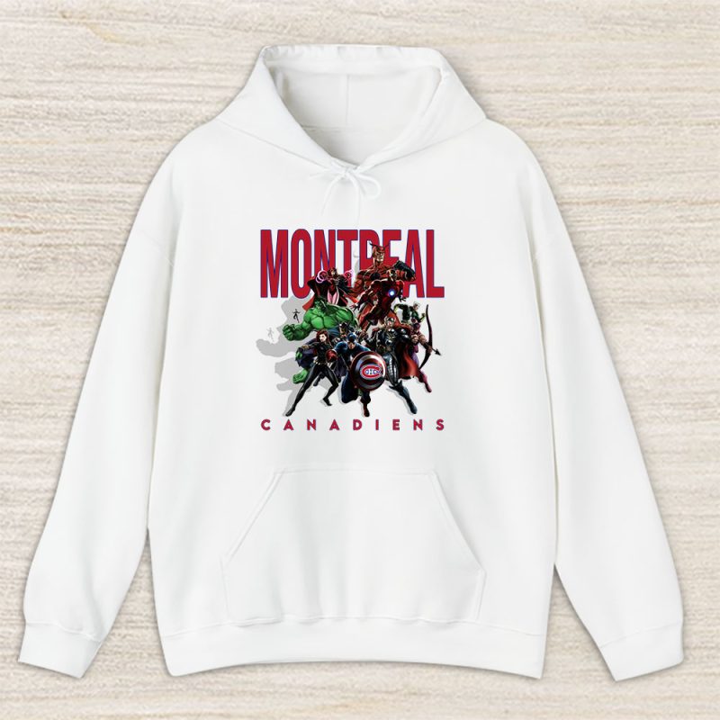 The Avengers NHL Montreal Canadiens Unisex Pullover Hoodie TAH4191