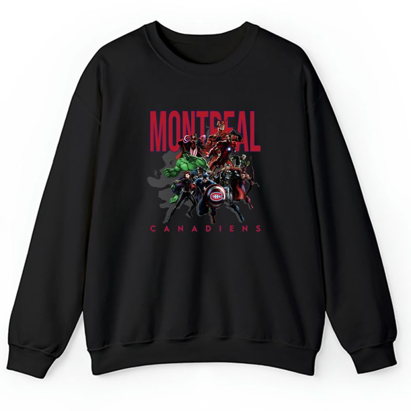 The Avengers NHL Montreal Canadiens Unisex Sweatshirt TAS4191