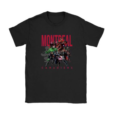 The Avengers NHL Montreal Canadiens Unisex T-Shirt Cotton Tee TAT4191