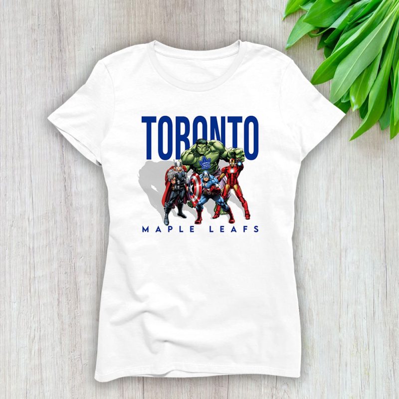 The Avengers NHL Toronto Maple Leafs Lady T-Shirt Women Tee For Fans TLT1821