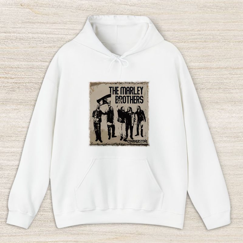 The Marley Brothers Cornerstone Albums Unisex Pullover Hoodie TAH4236