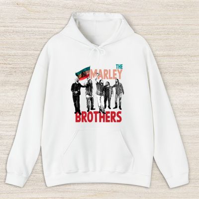 The Marley Brothers Ziggy Stephen Julian Kymani And Damian Marley Unisex Pullover Hoodie TAH4238