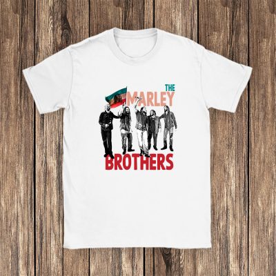 The Marley Brothers Ziggy Stephen Julian Kymani And Damian Marley Unisex T-Shirt Cotton Tee TAT4238