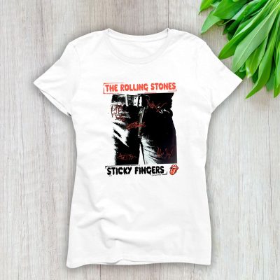 The Rolling Stones Sticky Fingers Lady T-Shirt Women Tee For Fans TLT2033