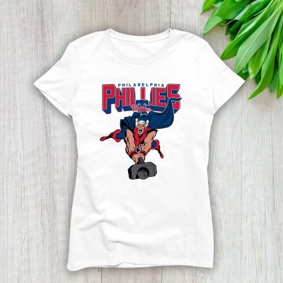 Thor MLB Philadelphia Phillies Lady T-Shirt Women Tee For Fans TLT1795