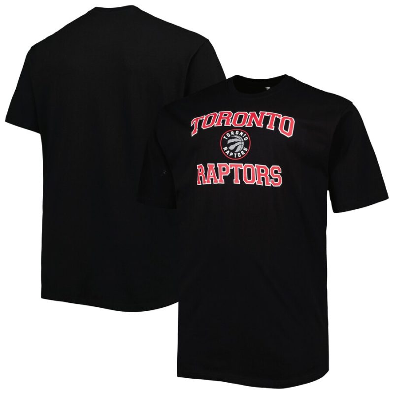 Toronto Raptors Heart & Soul Unisex T-Shirt - Black