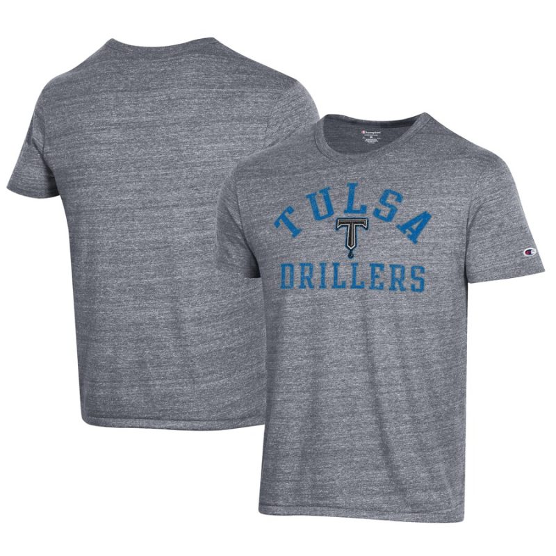 Tulsa Drillers Champion Ultimate T-Shirt - Gray