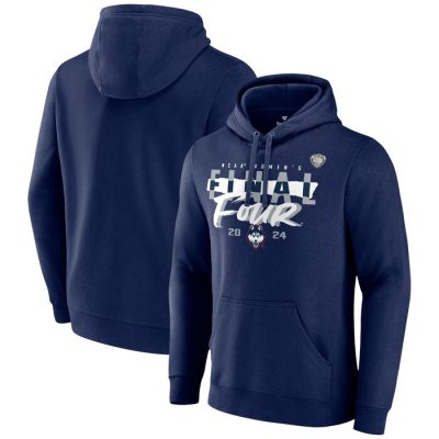 UConn Huskies 2024 NCAA Basketball Tournament March Madness Final Four Power Play Pullover Hoodie - Navy
