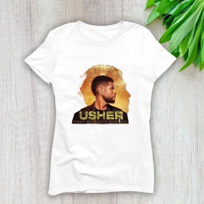 Usher Past Present Future 2024 Tour Lady T-Shirt Women Tee For Fans TLT2408