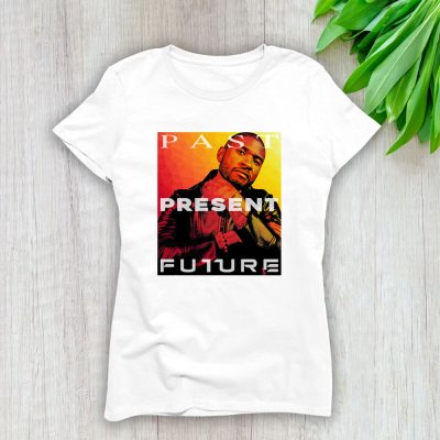 Usher Past Present Future 2024 Tour Lady T-Shirt Women Tee For Fans TLT2413