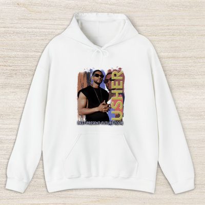 Usher Past Present Future 2024 Tour Unisex Pullover Hoodie TAH3852