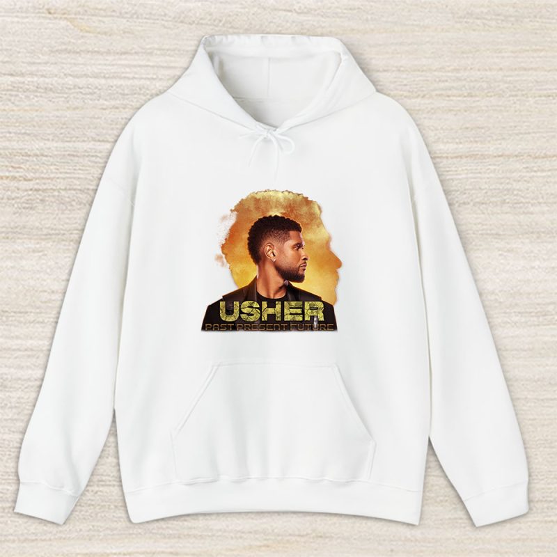 Usher Past Present Future 2024 Tour Unisex Pullover Hoodie TAH3855