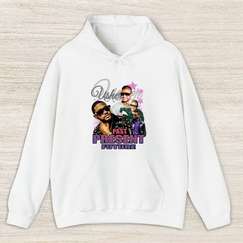 Usher Past Present Future 2024 Tour Unisex Pullover Hoodie TAH3864