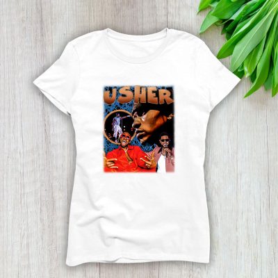 Usher The King Of Rb Ush Lady T-Shirt Women Tee For Fans TLT2411