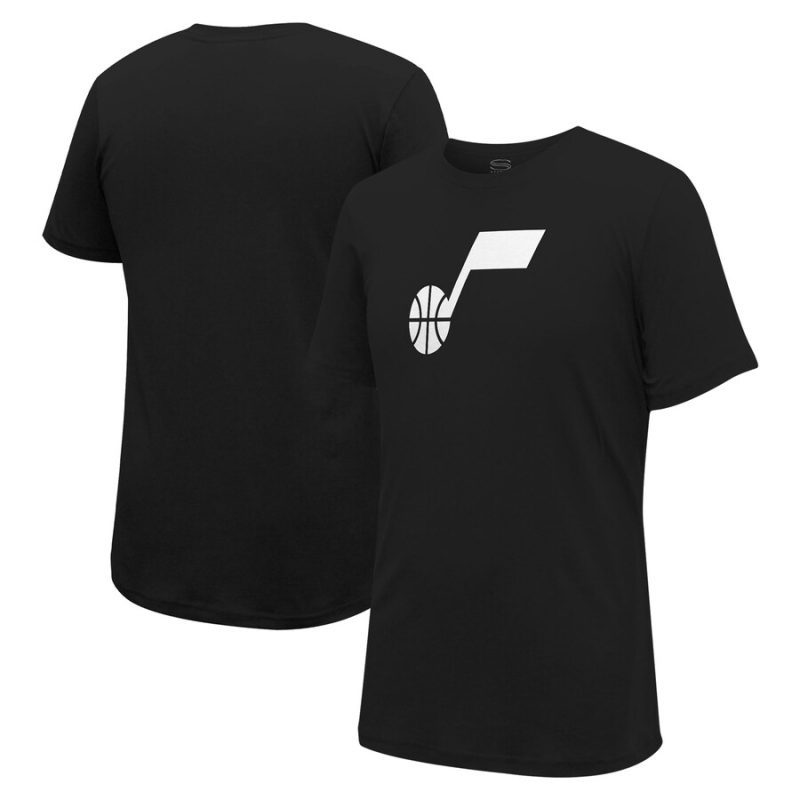 Utah Jazz Stadium Essentials Unisex Primary Logo T-Shirt - Black