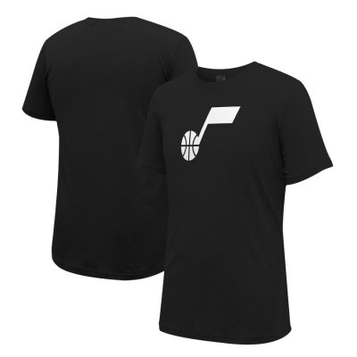 Utah Jazz Stadium Essentials Unisex Primary Logo T-Shirt - Black