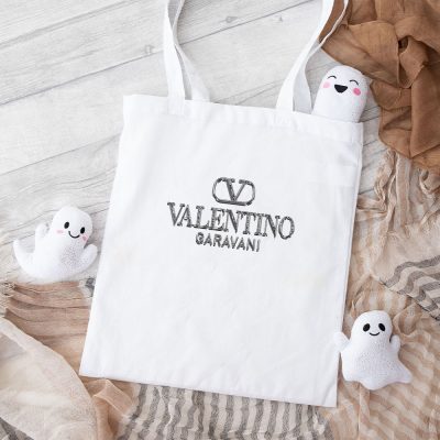 Valentino Garavani Diamond Logo Luxury Cotton Canvas Tote Bag TTB1902