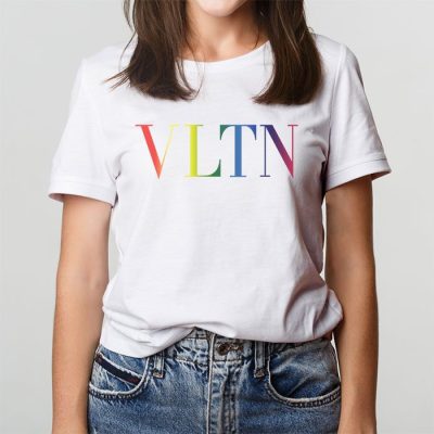 Valentino VLTN Multi Colour Logo Unisex T-Shirt TTB1570