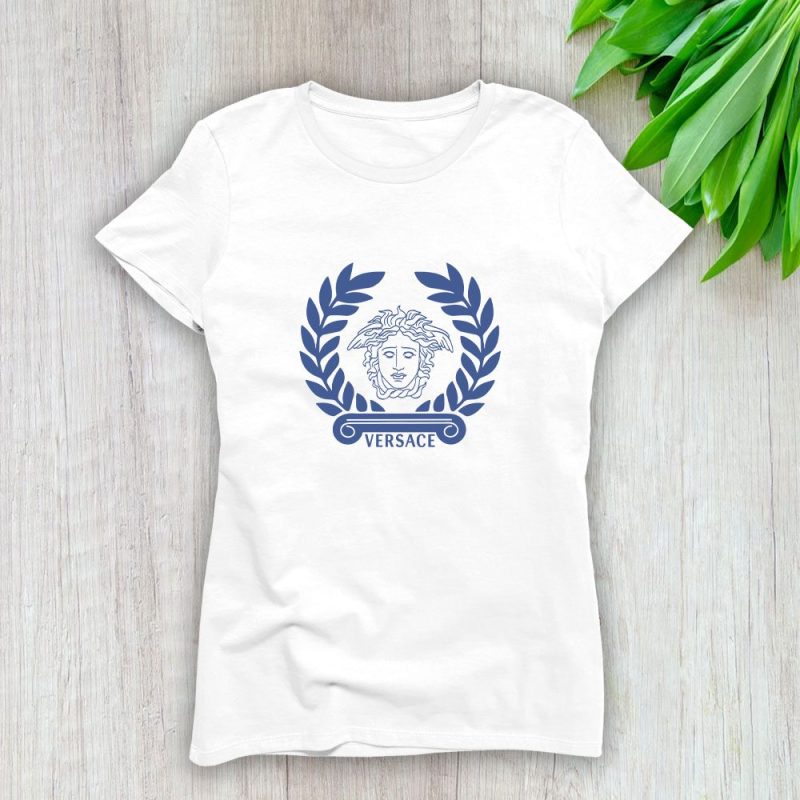 Versace Medusa Luxury Logo Lady T-Shirt Luxury Tee For Women LDS1948