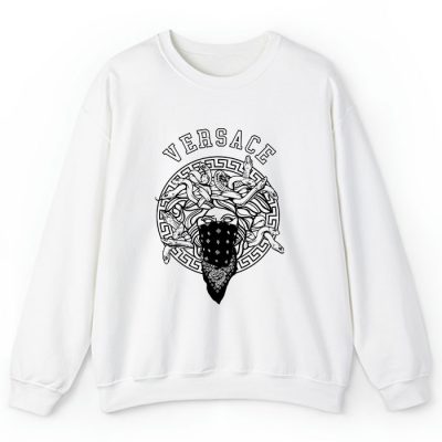 Versace Medusa Snake Luxury Logo Crewneck Sweatshirt CSTB0543