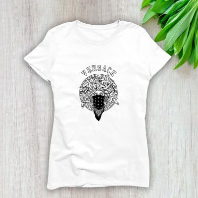 Versace Medusa Snake Luxury Logo Lady T-Shirt Luxury Tee For Women LDS1944