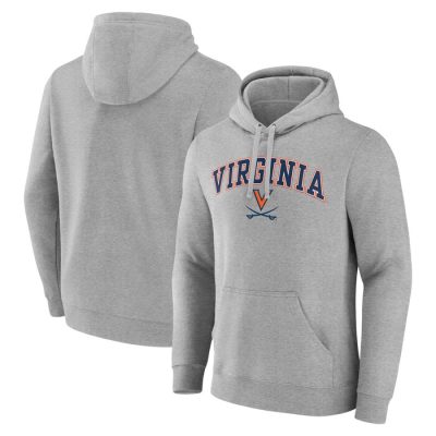 Virginia Cavaliers Campus Pullover Hoodie - Gray