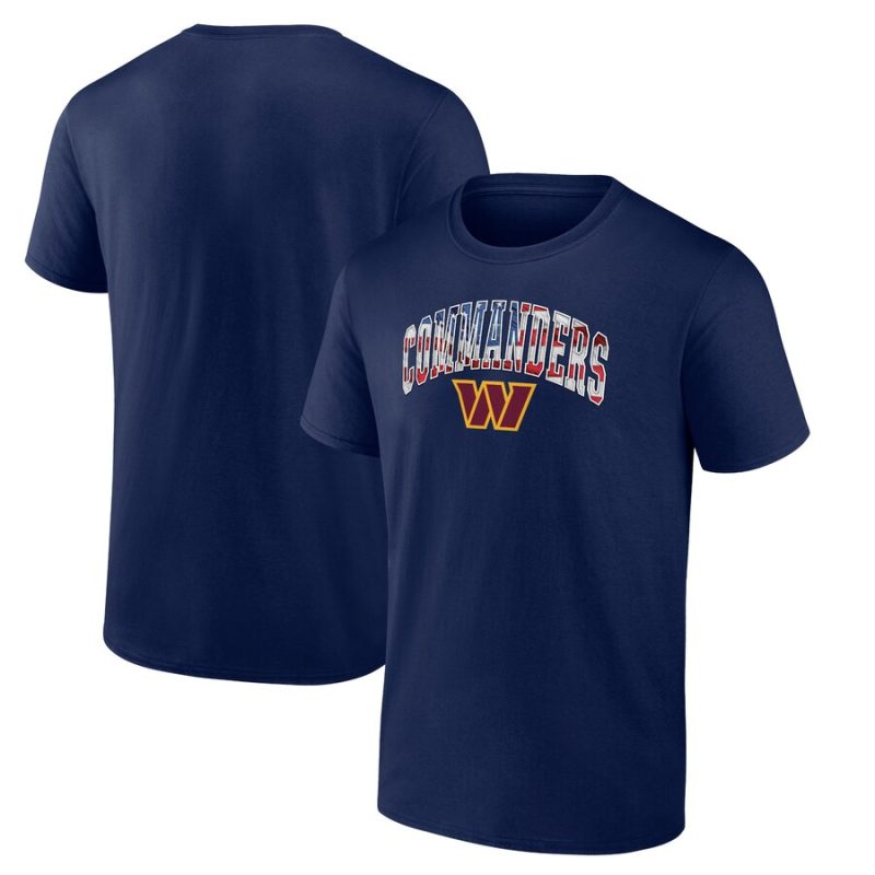 Washington Commanders Banner Wave T-Shirt - Navy