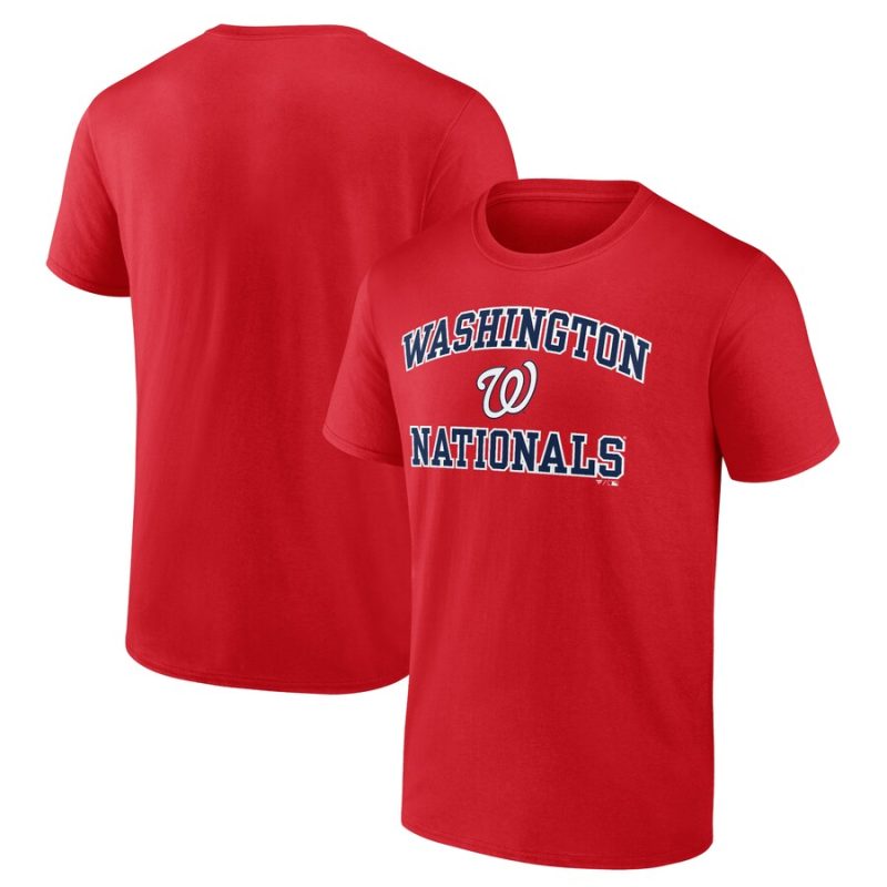 Washington Nationals Heart and Soul Unisex T-Shirt - Red