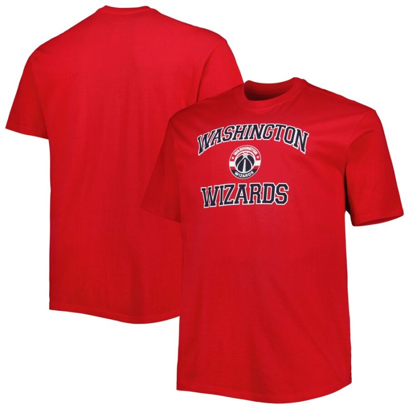 Washington Wizards Heart & Soul Unisex T-Shirt - Red