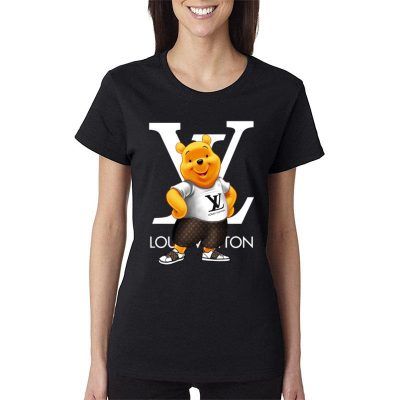 Winnie The Pooh Louis Vuitton Women Lady T-Shirt