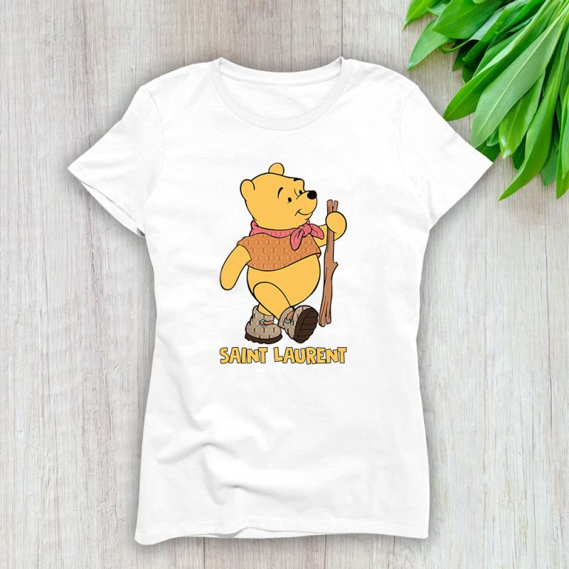 Winniethepooh Saint Laurent Brand Lady T-Shirt Women Tee TLT4200