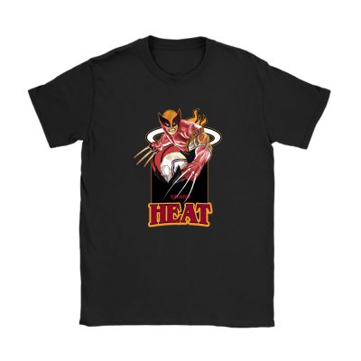 Wolverine NBA Miami Heat Unisex T-Shirt Cotton Tee TAT3715