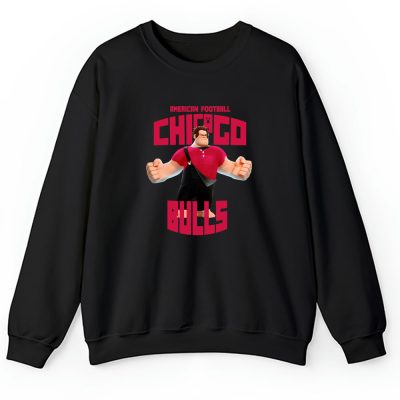 Wreckit Ralph X Chicago Bulls Team X NBA X Basketball Unisex Sweatshirt TAS3237