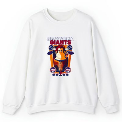 Wreckit Ralph X New York Giants Team X NFL X American Football Unisex Sweatshirt TAS4001