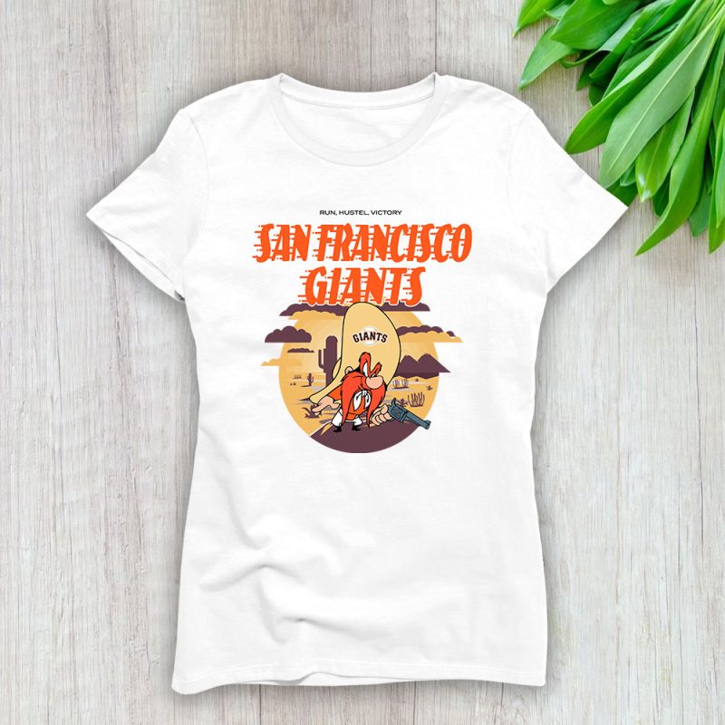 Yosemite Sam X San Francisco Giants Team X MLB X Baseball Fans Lady T-Shirt Women Tee For Fans TLT3760