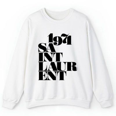 Yves Saint Laurent Logo Luxury Crewneck Sweatshirt CSTB0688