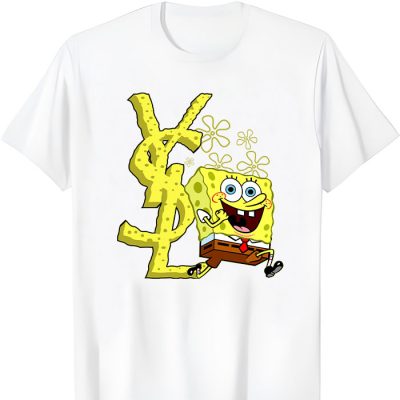 Yves Saint Laurent Logo Luxury Spongebob Unisex T-Shirt TTB2939