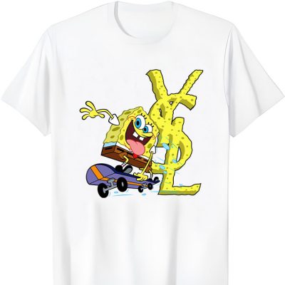 Yves Saint Laurent Logo Luxury Spongebob Unisex T-Shirt TTB2940