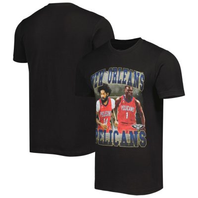 Zion Williamson & Brandon Ingram New Orleans Pelicans Stadium Essentials Unisex Player Duo T-Shirt - Black