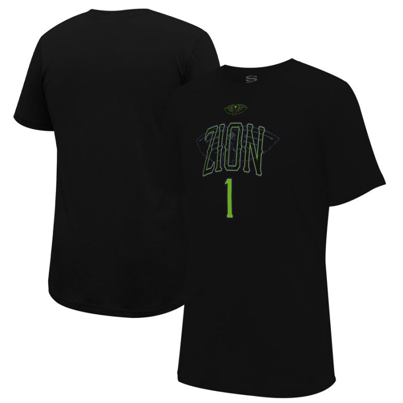 Zion Williamson New Orleans Pelicans Stadium Essentials Unisex 2023/24 City Edition Player Graphic T-Shirt - Black