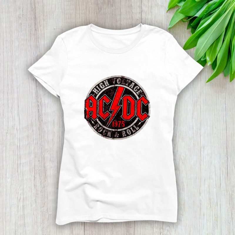 AC/DC Acca Dacca The Rock And Roll Band Lady Shirt Women Tee TLT5528