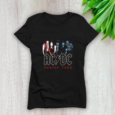 AC/DC Pwr Up World Tour 2024 Lady Shirt Women Tee TLT5530