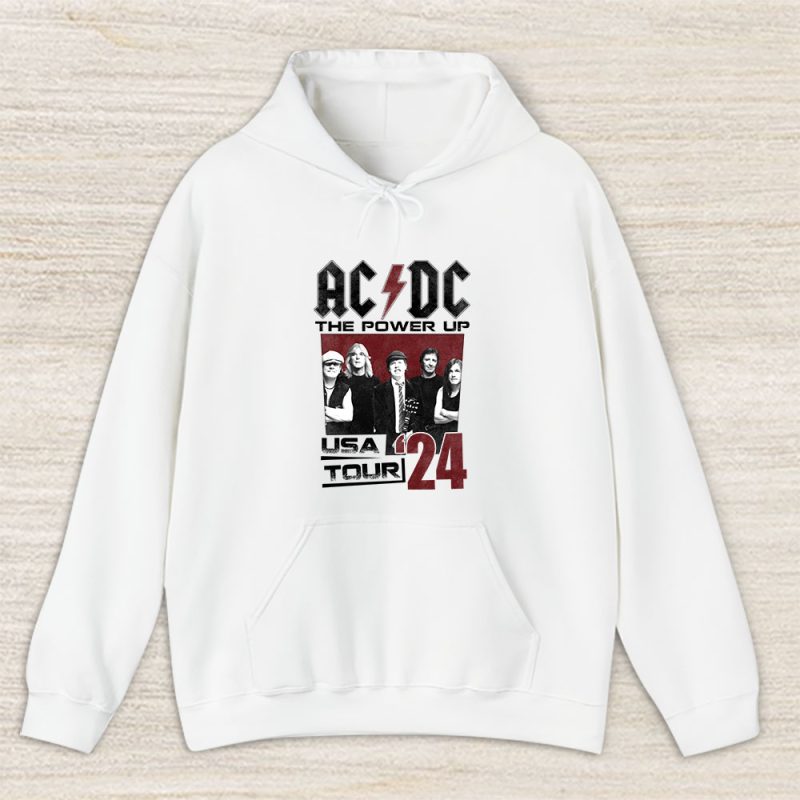 AC/DC The Power Up Tour 2024 Unisex Hoodie TAH5643