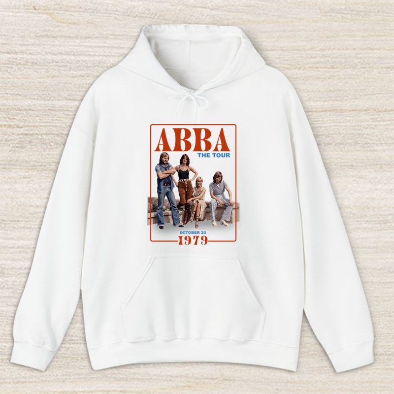 Abba Band 1979 Tour Gift For Fan 70s Abba Concert Unisex Hoodie TAH6407