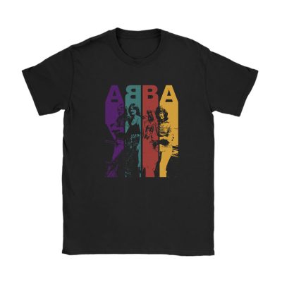 Abba Band 1979 Tour Gift For Fan 70s Abba Concert Unisex T-Shirt Cotton Tee TAT6406