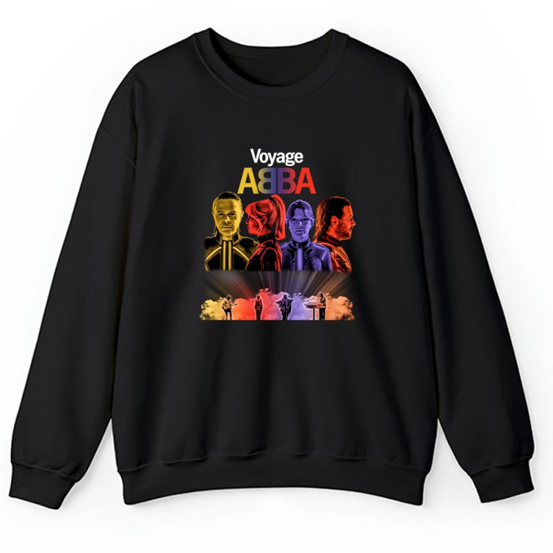 Abba Voyage Concert Music Fan Gift London Show Souvenir 70s Pop Group Apparel Unisex Sweatshirt TAS6408