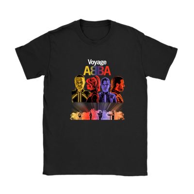 Abba Voyage Concert Music Fan Gift London Show Souvenir 70s Pop Group Apparel Unisex T-Shirt Cotton Tee TAT6408