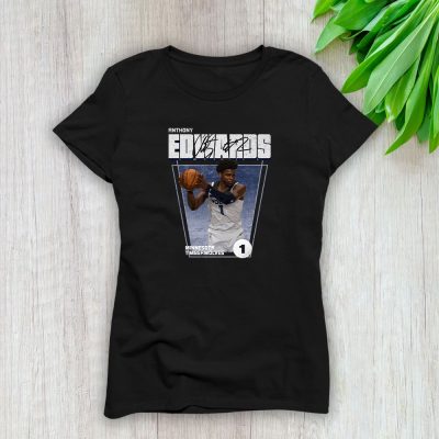 Anthony Edwards NBA Player NBA T Shirt Minnesota Antman Young Star Vintage Graphic Lady T-Shirt Cotton Tee TLT6402