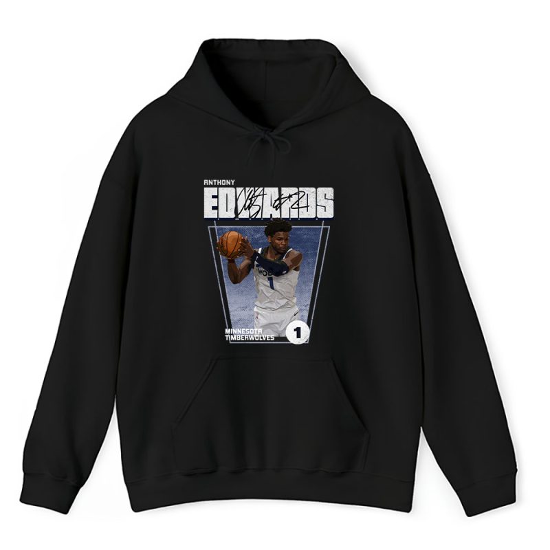 Anthony Edwards NBA Player NBA T Shirt Minnesota Antman Young Star Vintage Graphic Unisex Hoodie TAH6402