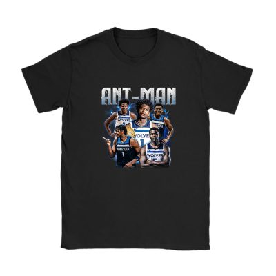 Anthony Edwards Nba Player Nba T Shirt Minnesota Antman Young Star Vintage Graphic Unisex T-Shirt Cotton Tee TAT6398